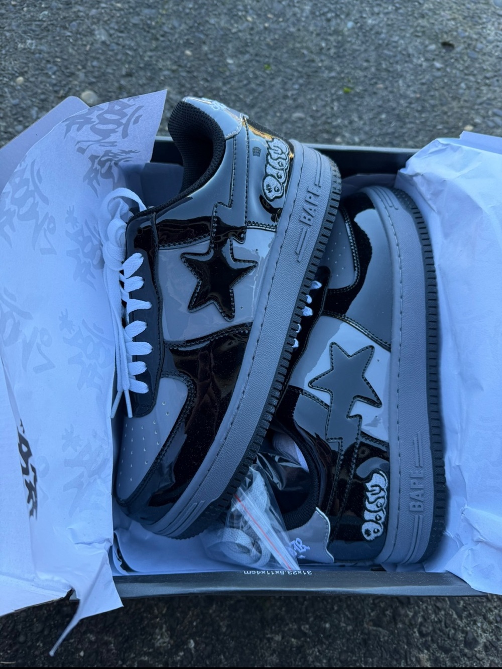 BAPE DOOMSTAS OG COLORWAY SIZE 7 MENS